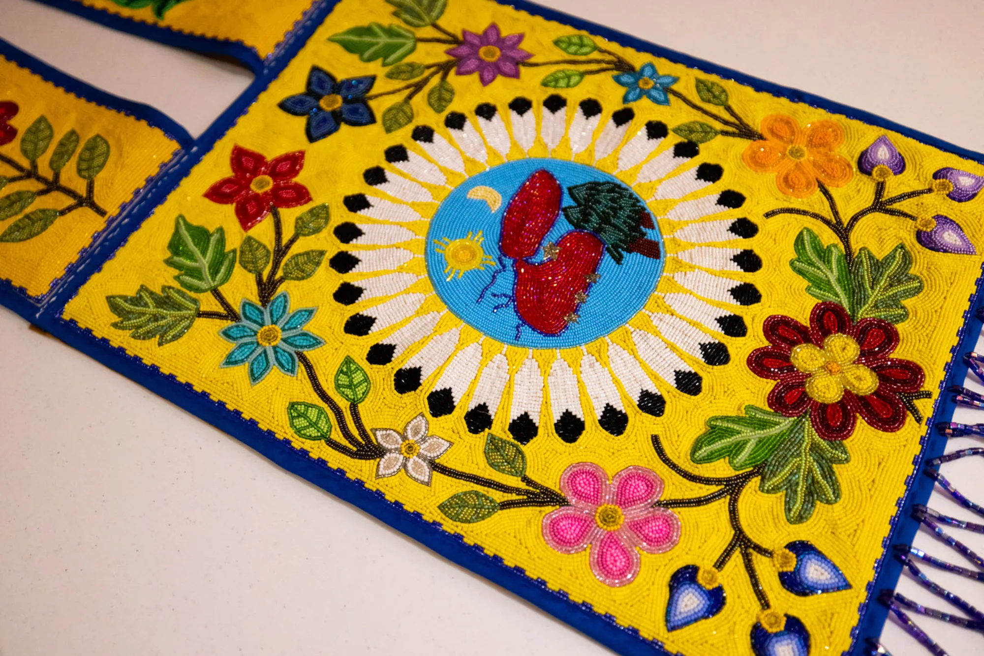 Beadwork by Native American Artist Thomas Stillday, Jr.