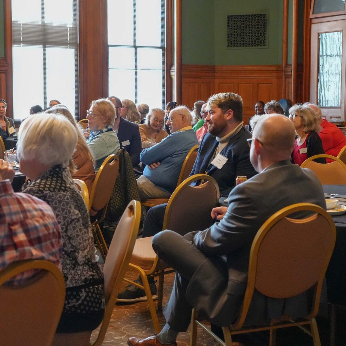 Donors gathered together at the Landmark Center