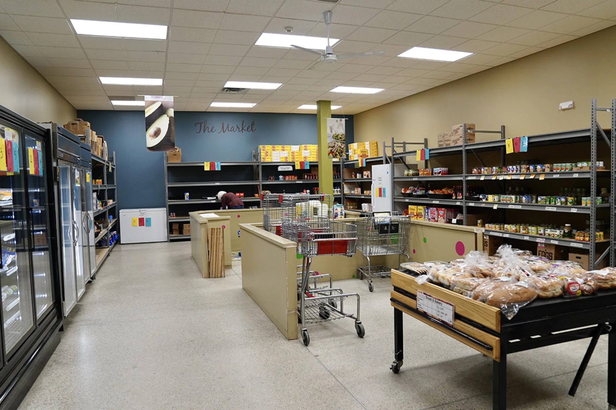 Inside the Hastings Family Service food shelf