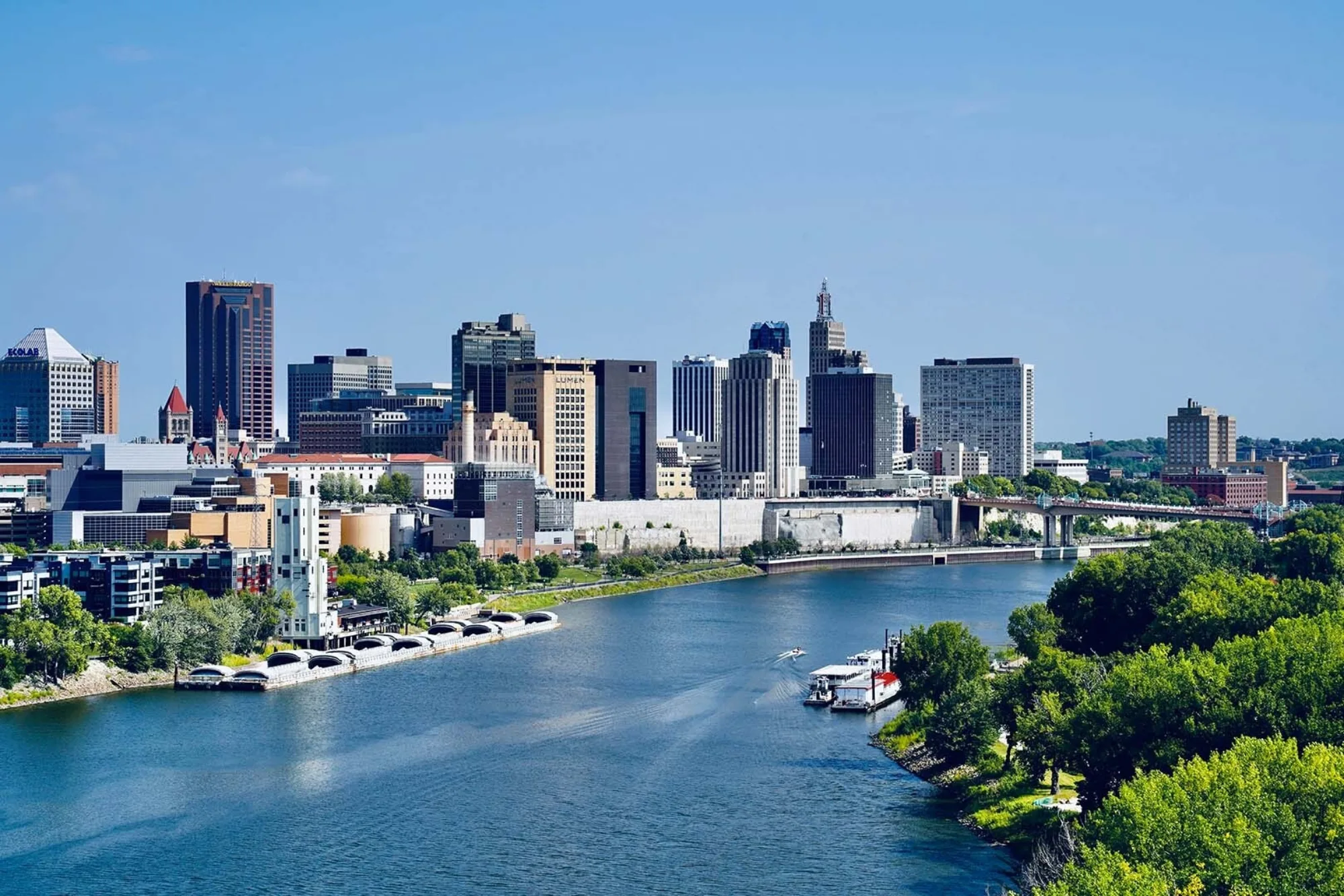 Downtown Saint Paul skyline