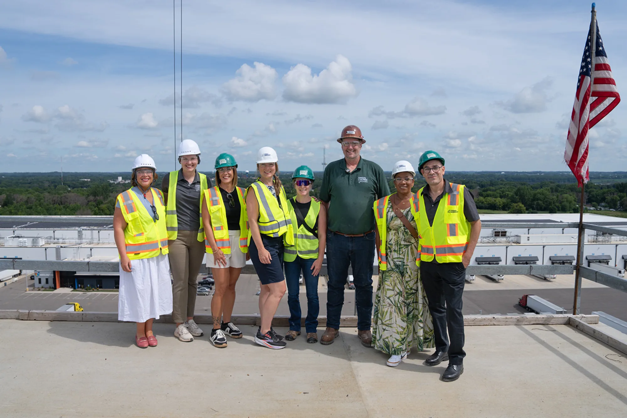 Foundation team at Green Acres Milling