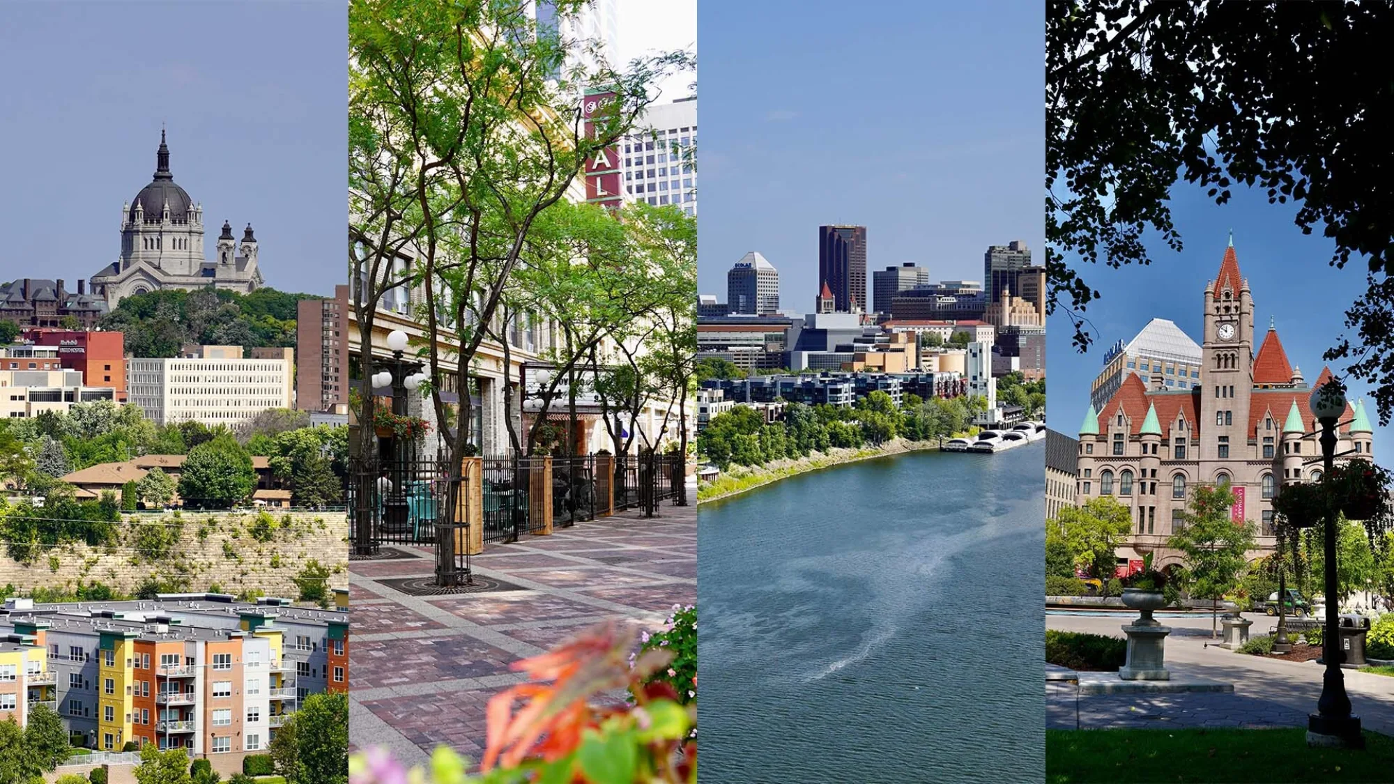 Downtown Saint Paul collage
