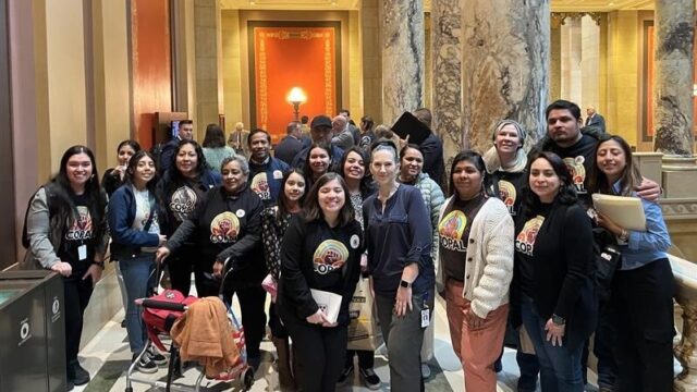 COPAL volunteers at State Capitol