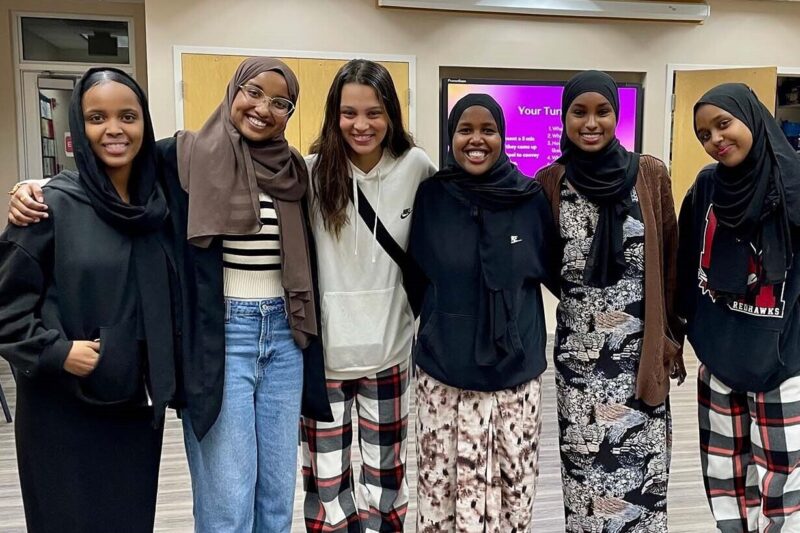 The Bridge Center group of young people smiling