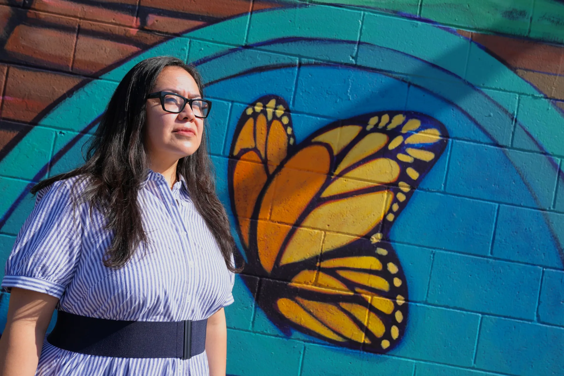 Emilia Mercado Centrale Mural Butterfly