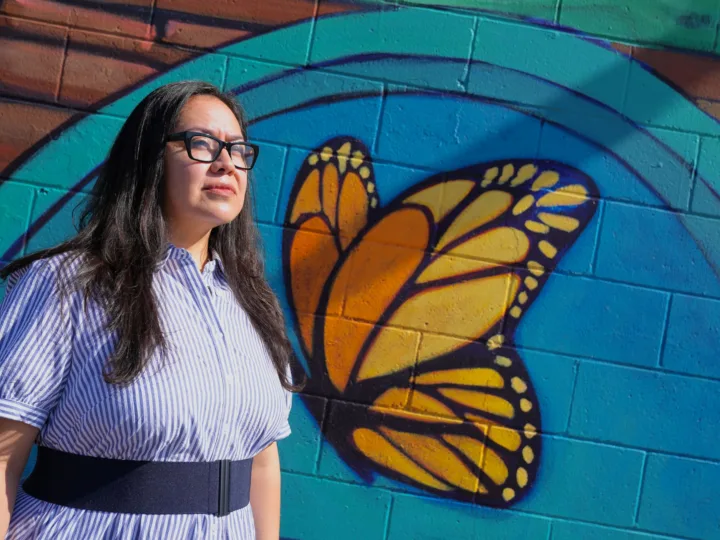 Emilia Mercado Centrale Mural Butterfly
